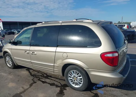 2002 Chrysler Town & Country Limited из США, поврежденный, VIN 2C8GP64L72R525467